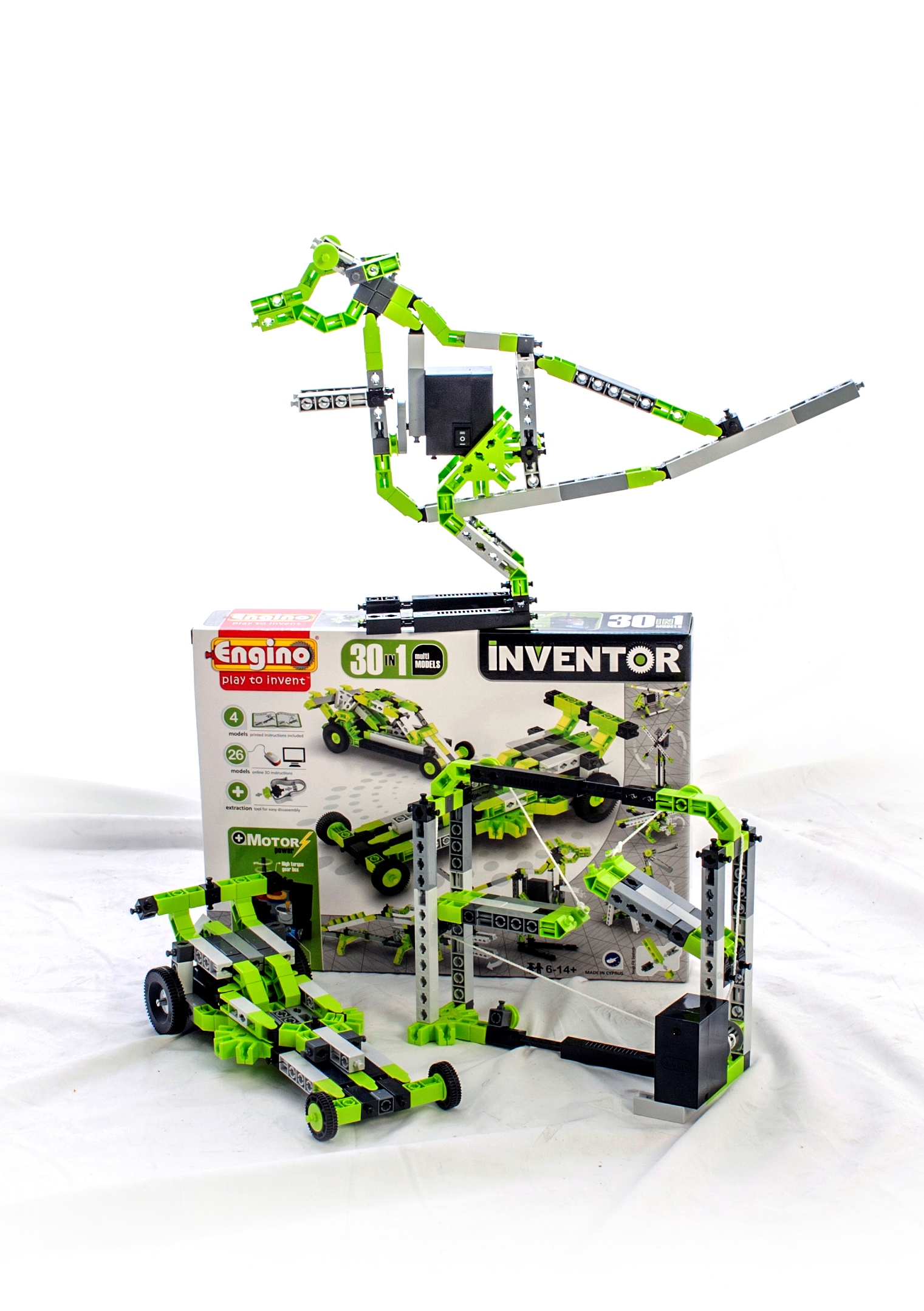 in parts assemble to inventor how 30 INVENTOR Elenco SET MOTORIZED MODELS