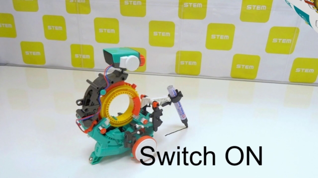 Mech-5 Drawing bot Example 6 text E