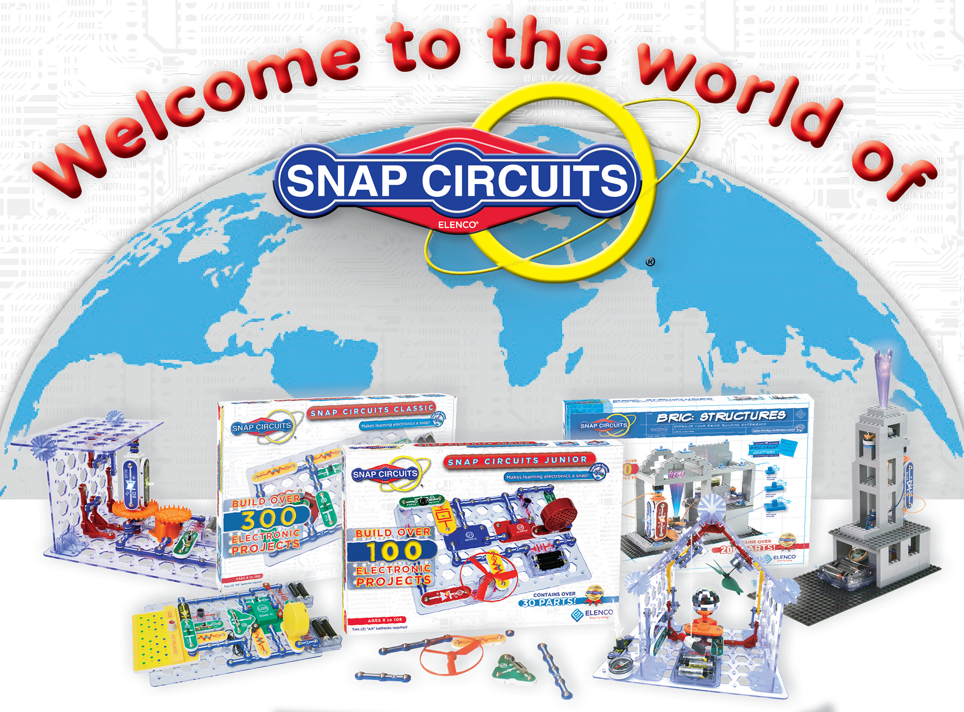 electronic snap circuits elenco