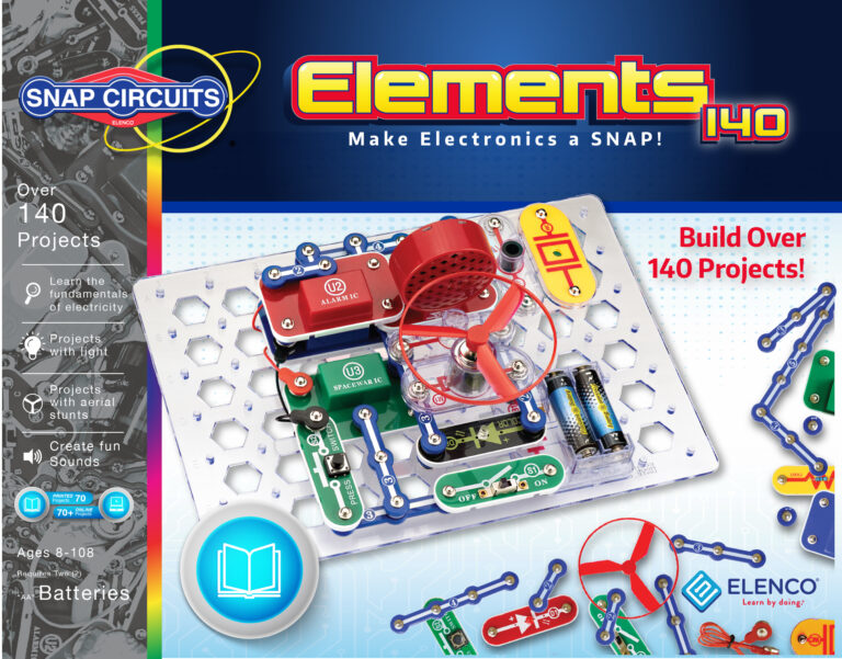 Snap Circuits Elements 140-Front Print Manual Cover