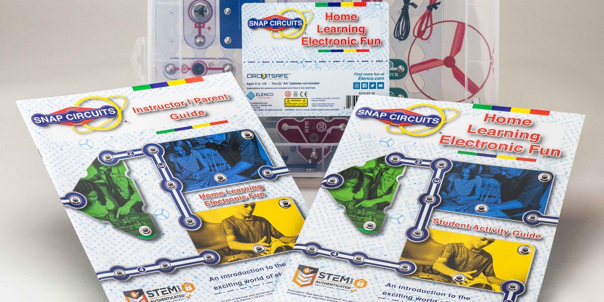 Snap Circuits Home Learning Electronic Fun Product and Guides