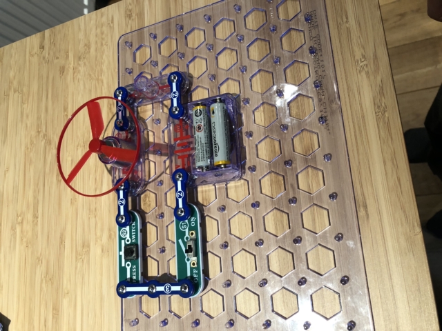 Simple Fan plus Lamp and Type Circuit